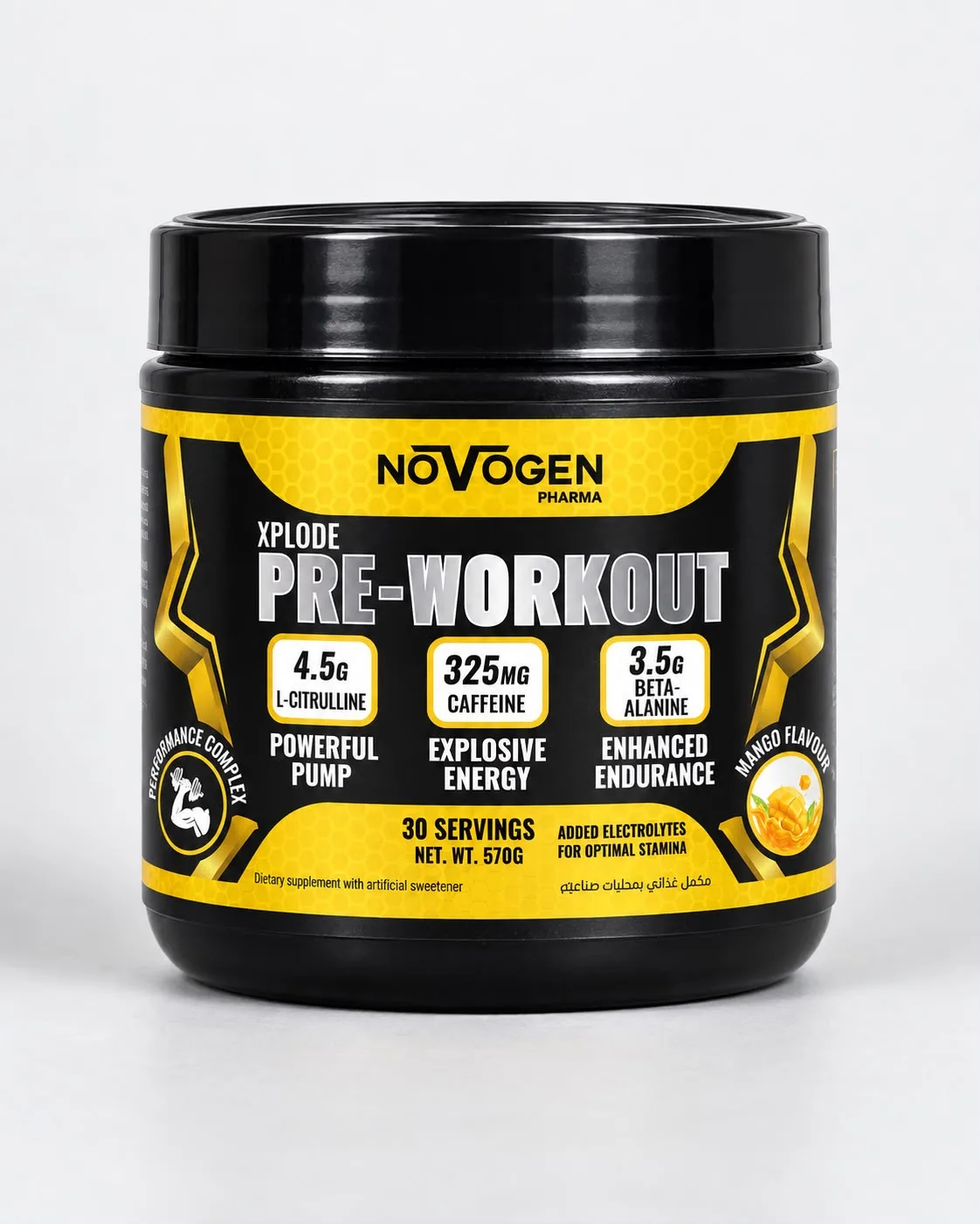 Novogen Xplode Pre-Workout product launch